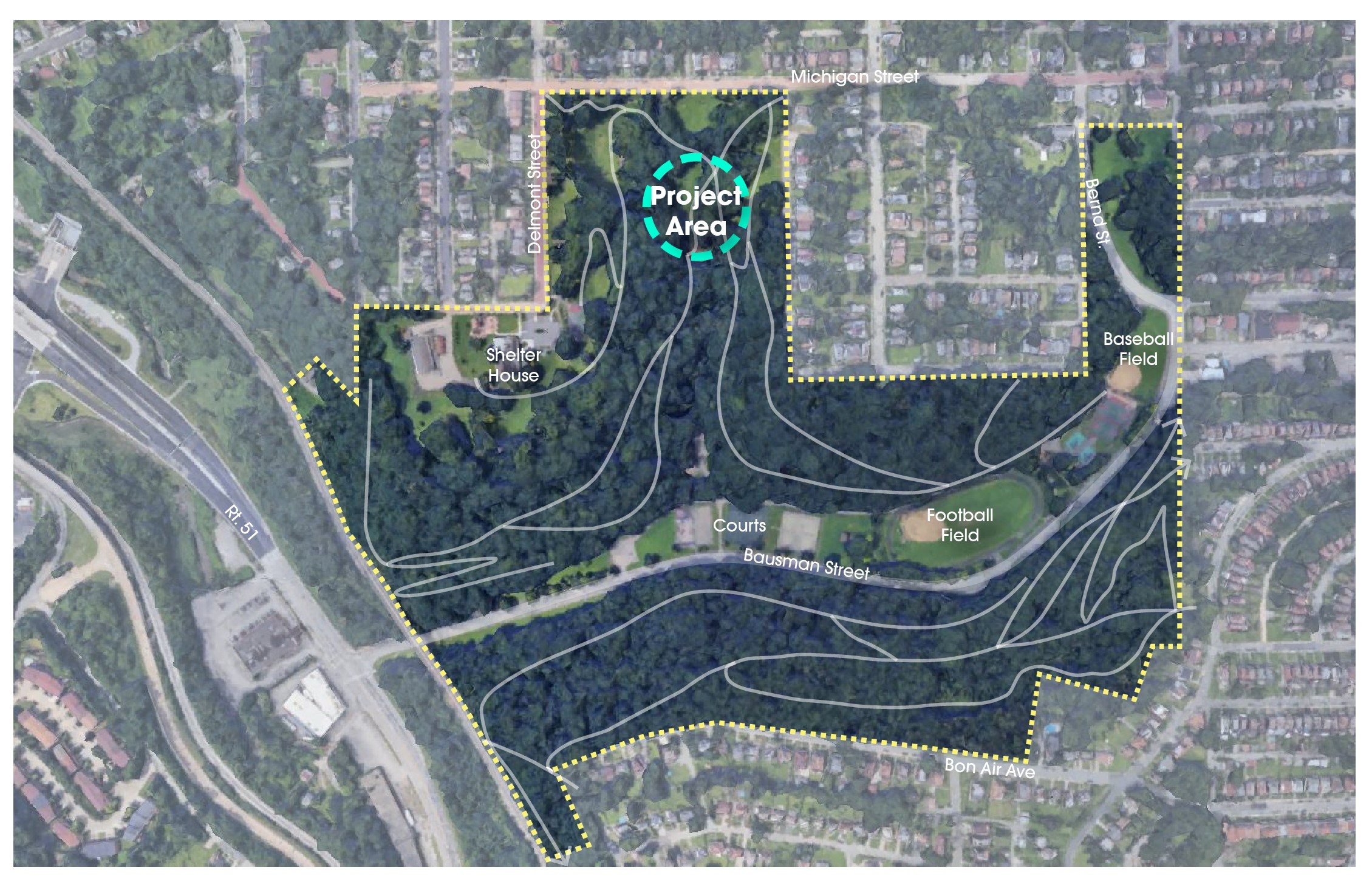 mckinley project map for email campaign